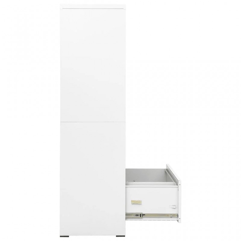 Filing Cabinet 5 Drawers White Steel Filing Cabinet 5 Drawers White Steel