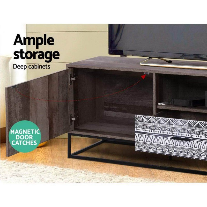 Artiss TV Cabinet Entertainment Unit 180cm Industrial Artiss TV Cabinet Entertainment Unit 180cm Industrial