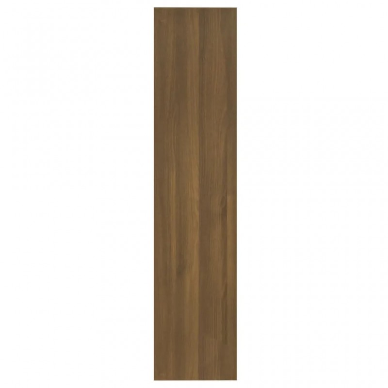 Book Cabinet/Room Divider Brown Oak 60x30x135 cm Engineered Wood Book Cabinet/Room Divider Brown Oak 60x30x135 cm Engineered Wood