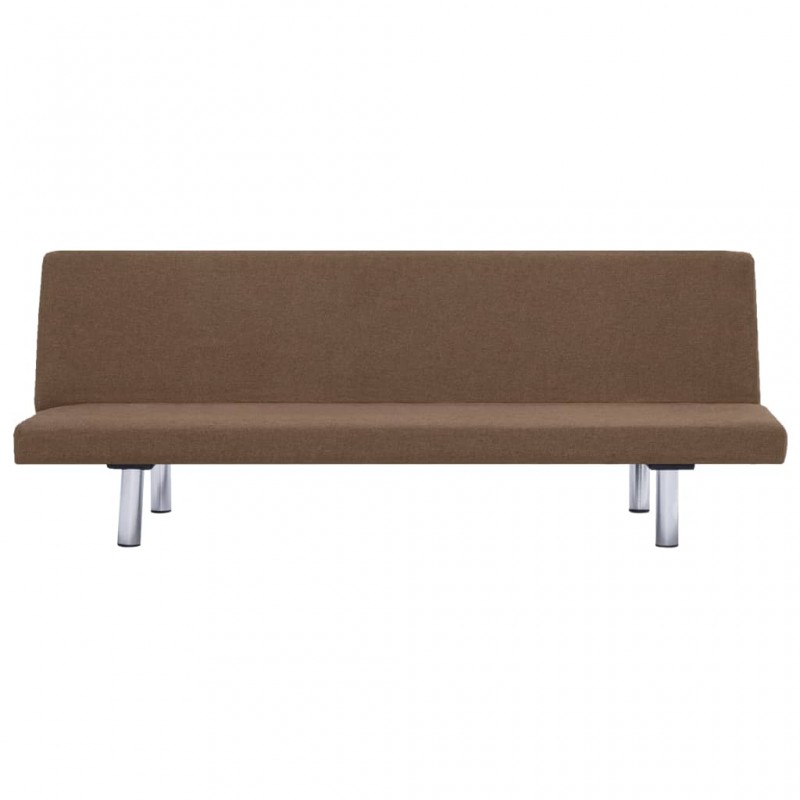 Sofa Bed Brown Polyester Sofa Bed Brown Polyester