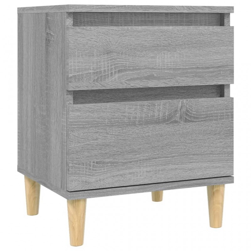Bedside Cabinet Grey Sonoma 40x35x50 cm Bedside Cabinet Grey Sonoma 40x35x50 cm