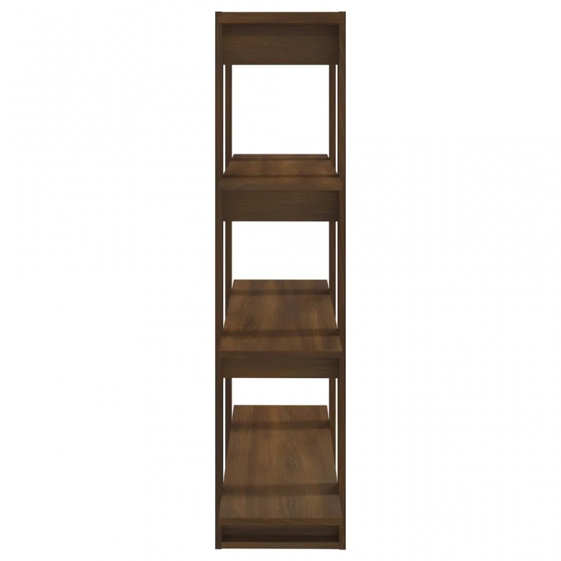Book Cabinet/Room Divider Brown Oak 100x30x123.5 cm Book Cabinet/Room Divider Brown Oak 100x30x123.5 cm