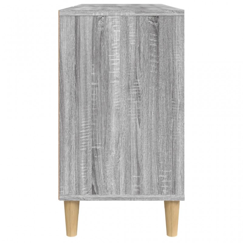 Sink Cabinet Grey Sonoma 80x33x60 cm Engineered Wood Sink Cabinet Grey Sonoma 80x33x60 cm Engineered Wood