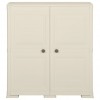 Plastic Cabinet 79x43x85.5 cm Wood Design Vanilla Ice