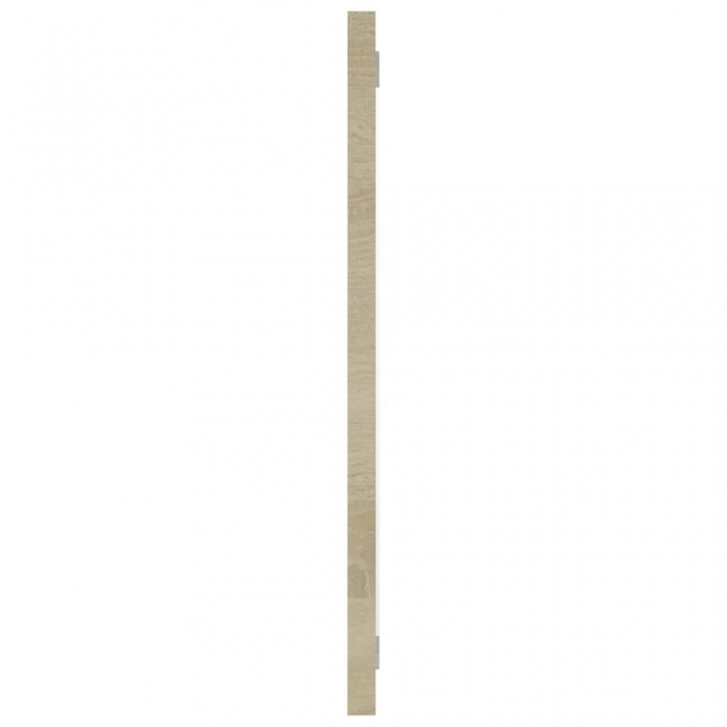 2 Piece Bathroom Furniture Set White and Sonoma Oak Engineered Wood 2 Piece Bathroom Furniture Set White and Sonoma Oak Engineered Wood