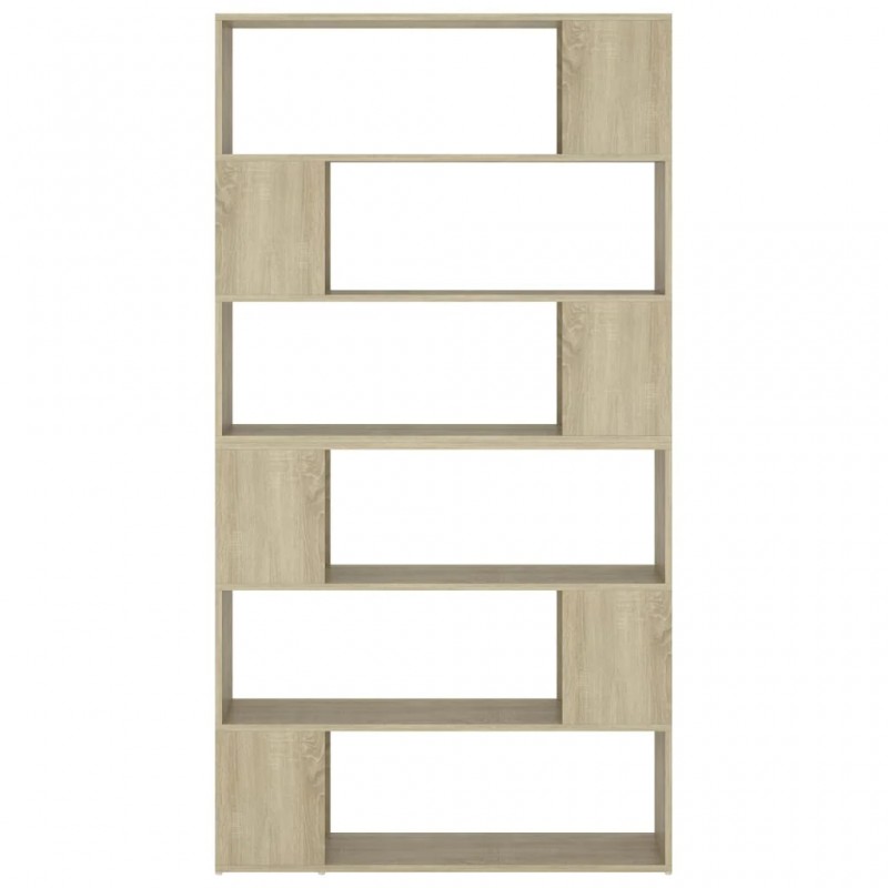 Book Cabinet Room Divider Sonoma Oak 100x24x188 cm Book Cabinet Room Divider Sonoma Oak 100x24x188 cm