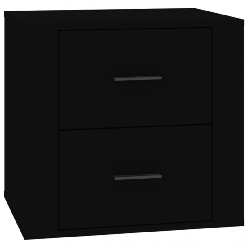 Bedside Cabinet Black 50x39x47 cm Bedside Cabinet Black 50x39x47 cm
