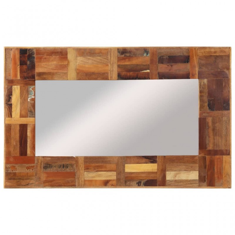 Wall Mirror Solid Wood Reclaimed 50x80 cm Wall Mirror Solid Wood Reclaimed 50x80 cm
