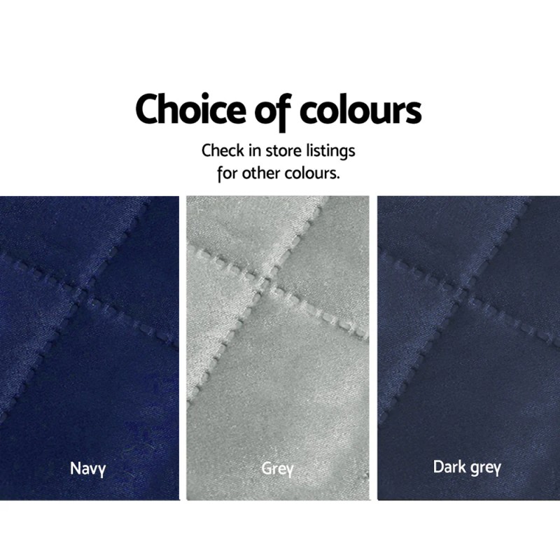 Artiss Sofa Cover Couch Covers 3 Seater Quilted Dark Grey Artiss Sofa Cover Couch Covers 3 Seater Quilted Dark Grey