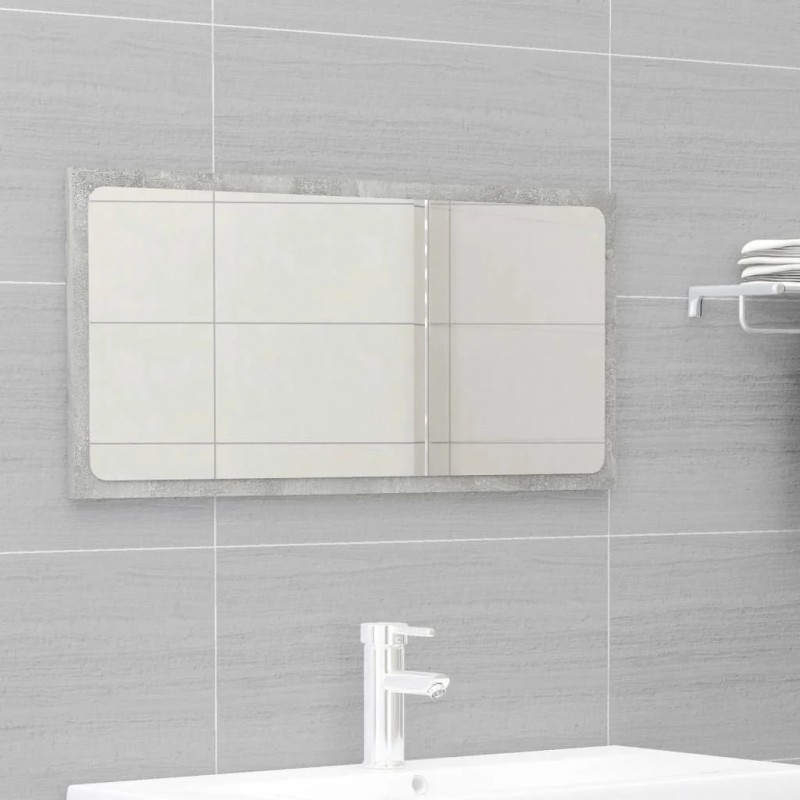 Bathroom Furniture Set Concrete Grey Engineered Wood Bathroom Furniture Set Concrete Grey Engineered Wood