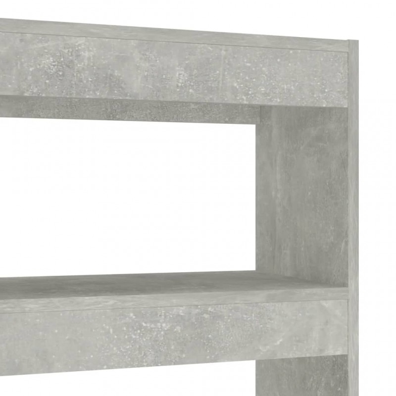 Book Cabinet/Room Divider Concrete Grey 100x30x135 cm Book Cabinet/Room Divider Concrete Grey 100x30x135 cm