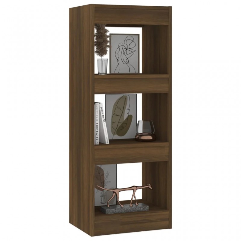 Book Cabinet/Room Divider Brown Oak 40x30x103 cm Engineered Wood Book Cabinet/Room Divider Brown Oak 40x30x103 cm Engineered Wood