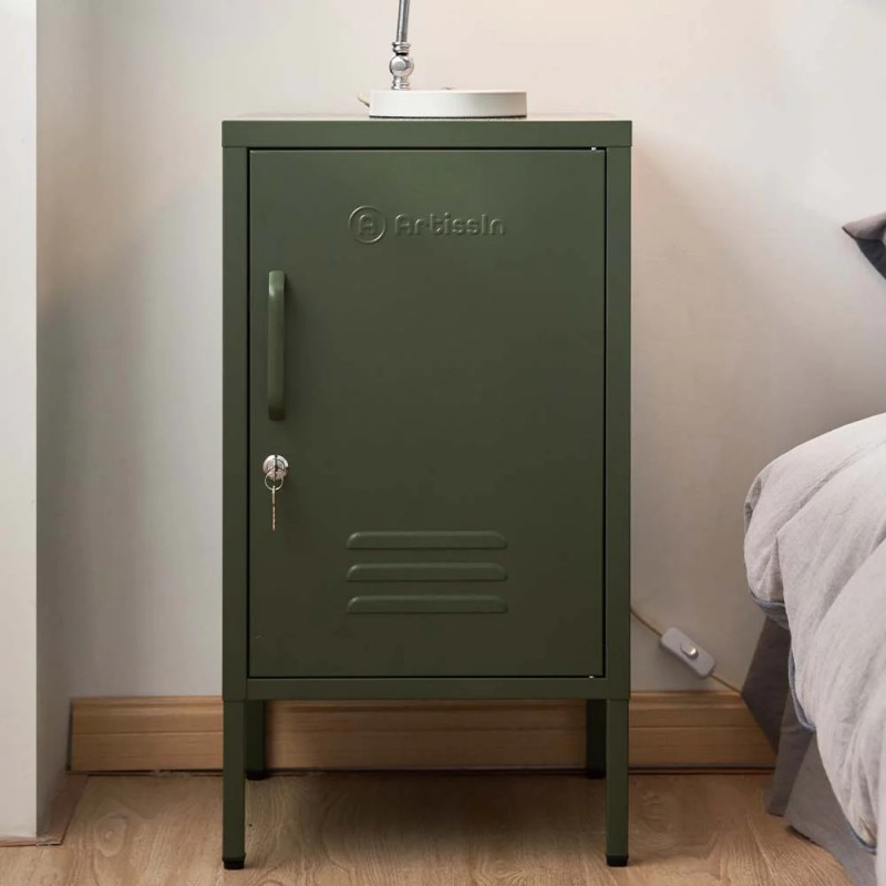 ArtissIn Bedside Table Metal Cabinet - MINI Green ArtissIn Bedside Table Metal Cabinet - MINI Green