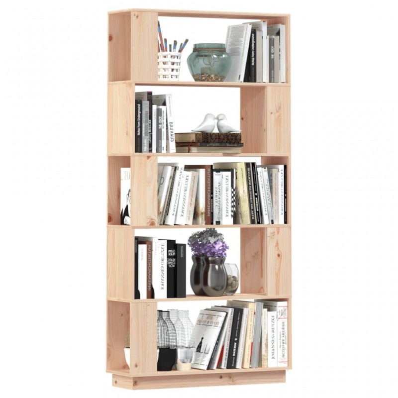 Book Cabinet/Room Divider 80x25x163.5 cm Solid Wood Pine Book Cabinet/Room Divider 80x25x163.5 cm Solid Wood Pine