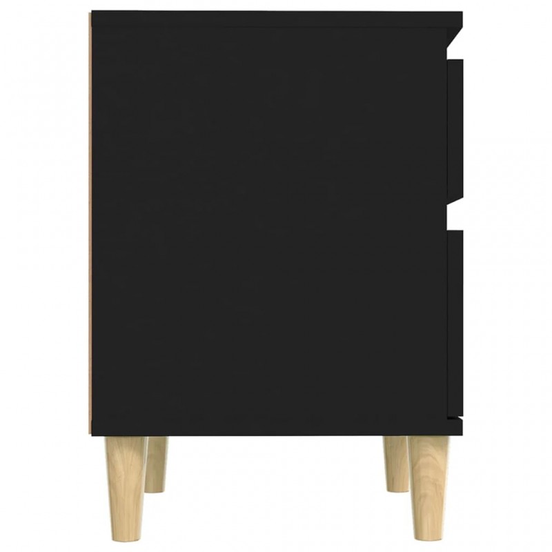 Bedside Cabinet Black 40x35x50 cm Bedside Cabinet Black 40x35x50 cm