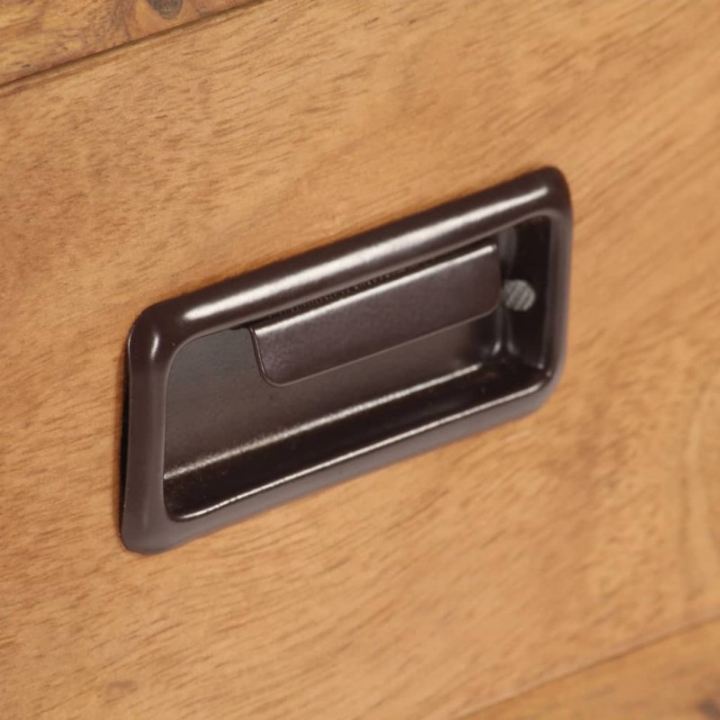 Console Table 110x40x76 cm Solid Acacia Wood Honey Finish Console Table 110x40x76 cm Solid Acacia Wood Honey Finish