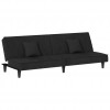 Sofa Bed Black Velvet