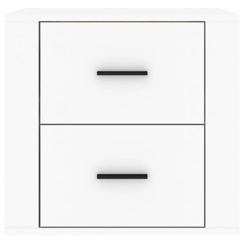 Wall-mounted Bedside Cabinet White 50x36x47 cm Wall-mounted Bedside Cabinet White 50x36x47 cm