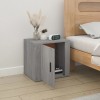 Bedside Cabinet Grey Sonoma 50x39x47 cm
