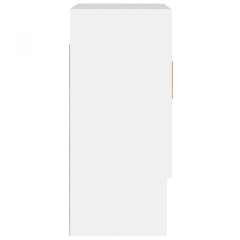 Wall Cabinet White 60x31x70 cm Engineered Wood Wall Cabinet White 60x31x70 cm Engineered Wood