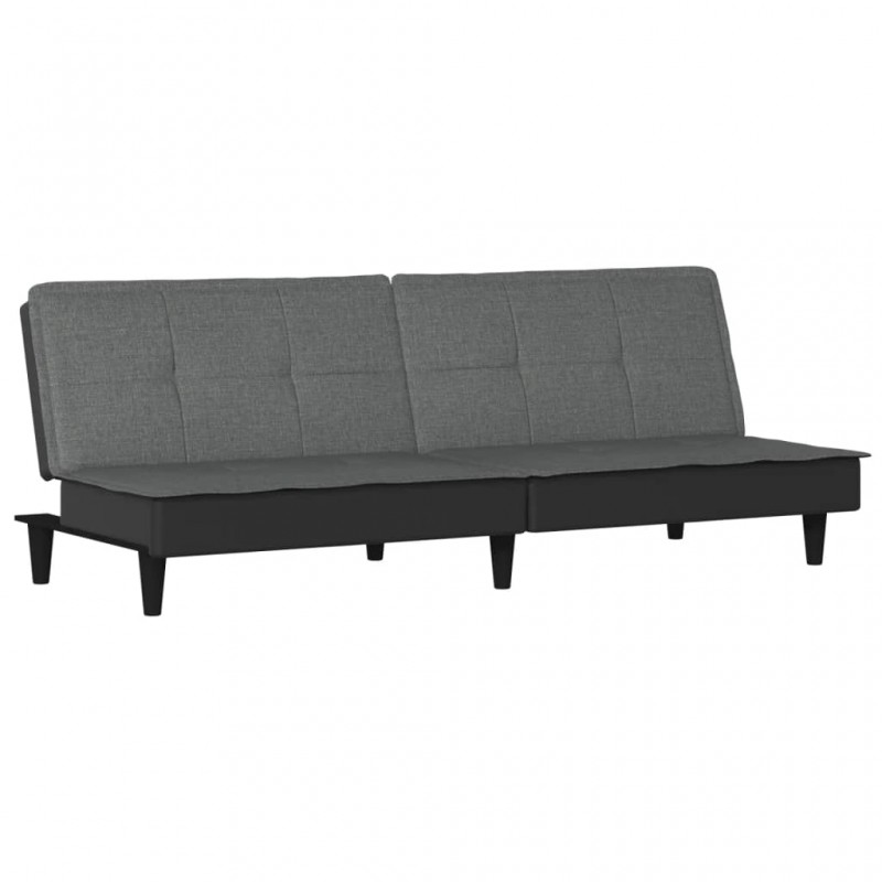 Sofa Bed Dark Grey Fabric Sofa Bed Dark Grey Fabric