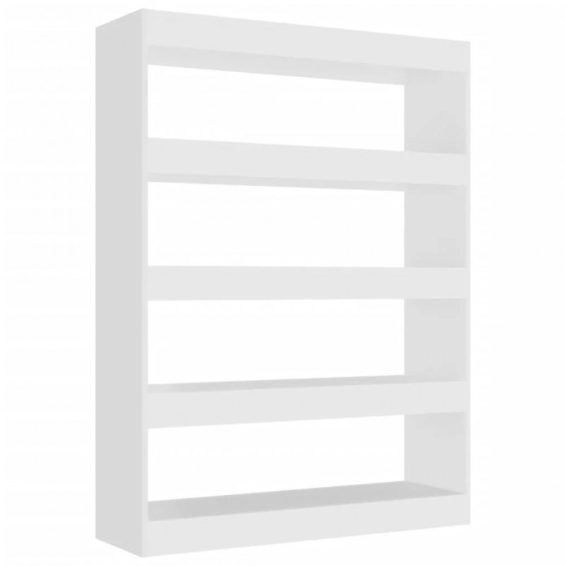 Book Cabinet/Room Divider White 100x30x135 cm Book Cabinet/Room Divider White 100x30x135 cm