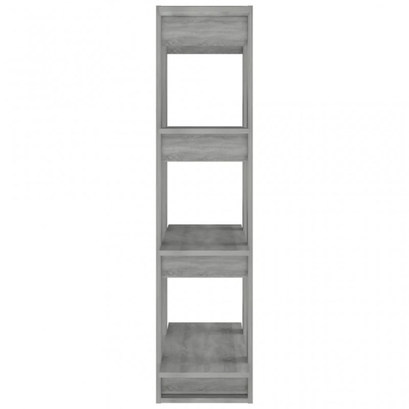 Book Cabinet/Room Divider Grey Sonoma 80x30x123.5 cm Book Cabinet/Room Divider Grey Sonoma 80x30x123.5 cm