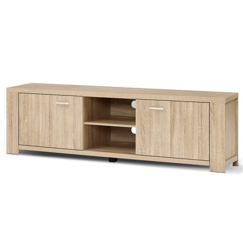 Artiss TV Cabinet Entertainment Unit 160cm Oak Maxi