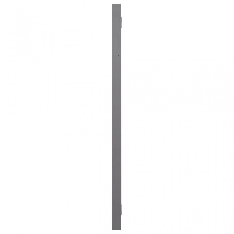 2 Piece Bathroom Furniture Set High Gloss Grey Engineered Wood 2 Piece Bathroom Furniture Set High Gloss Grey Engineered Wood