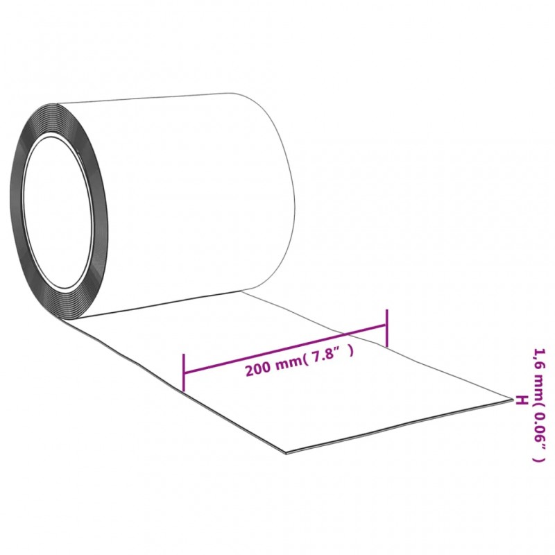 Strip Curtain Roll PVC 2mm x 200mm 25 m Strip Curtain Roll PVC 2mm x 200mm 25 m
