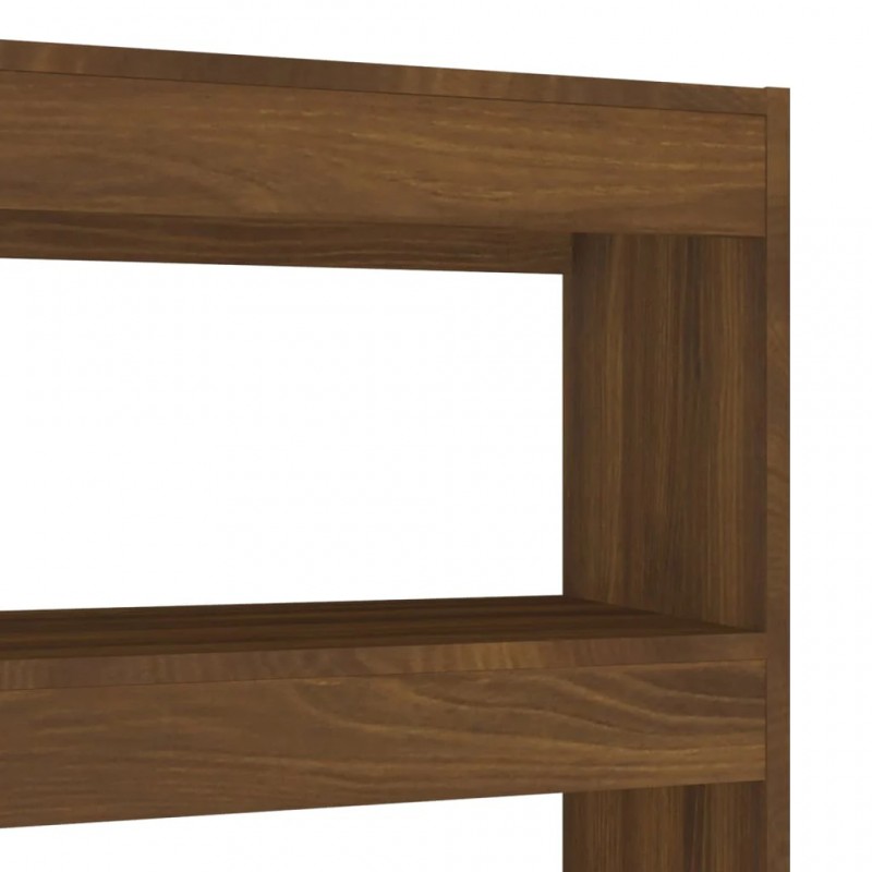 Book Cabinet/Room Divider Brown Oak 100x30x135 cm Book Cabinet/Room Divider Brown Oak 100x30x135 cm