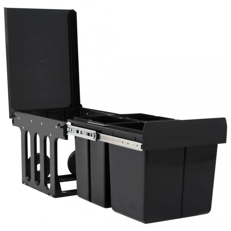 Kitchen Cupboard Pull-out Dustbin Soft-Close 48 L Kitchen Cupboard Pull-out Dustbin Soft-Close 48 L