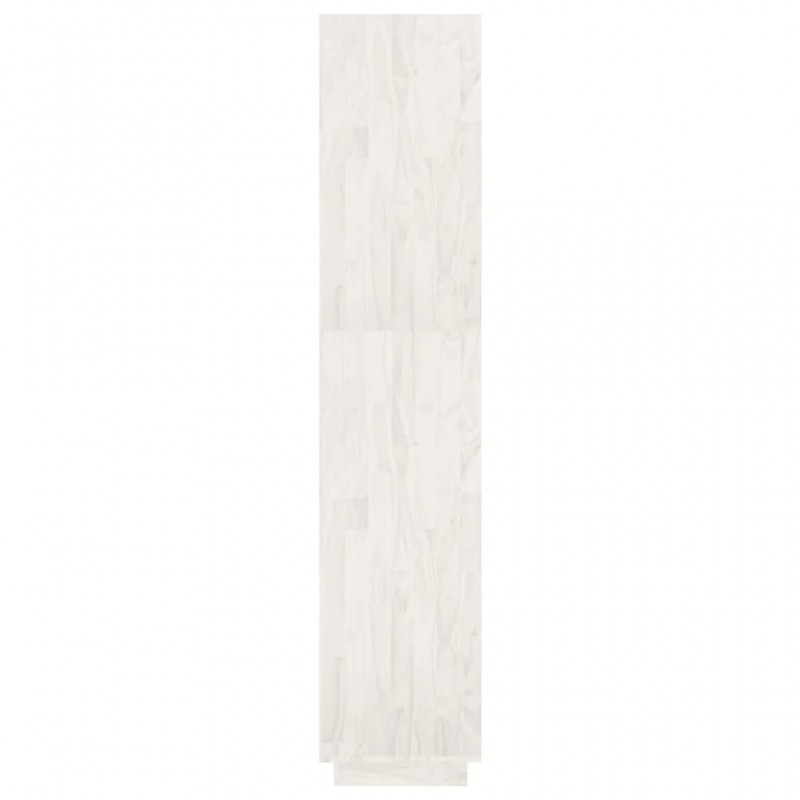 Book Cabinet/Room Divider White 60x35x167 cm Solid Pinewood Book Cabinet/Room Divider White 60x35x167 cm Solid Pinewood