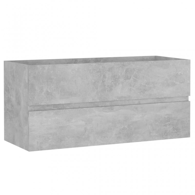 Bathroom Furniture Set Concrete Grey Engineered Wood Bathroom Furniture Set Concrete Grey Engineered Wood