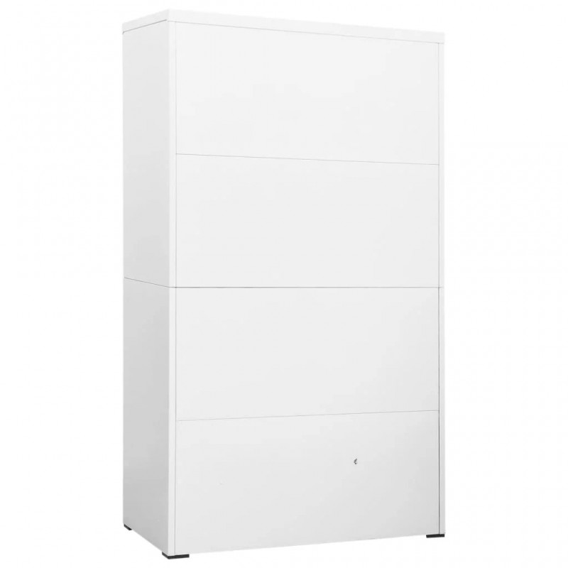 Filing Cabinet 5 Drawers White Steel Filing Cabinet 5 Drawers White Steel