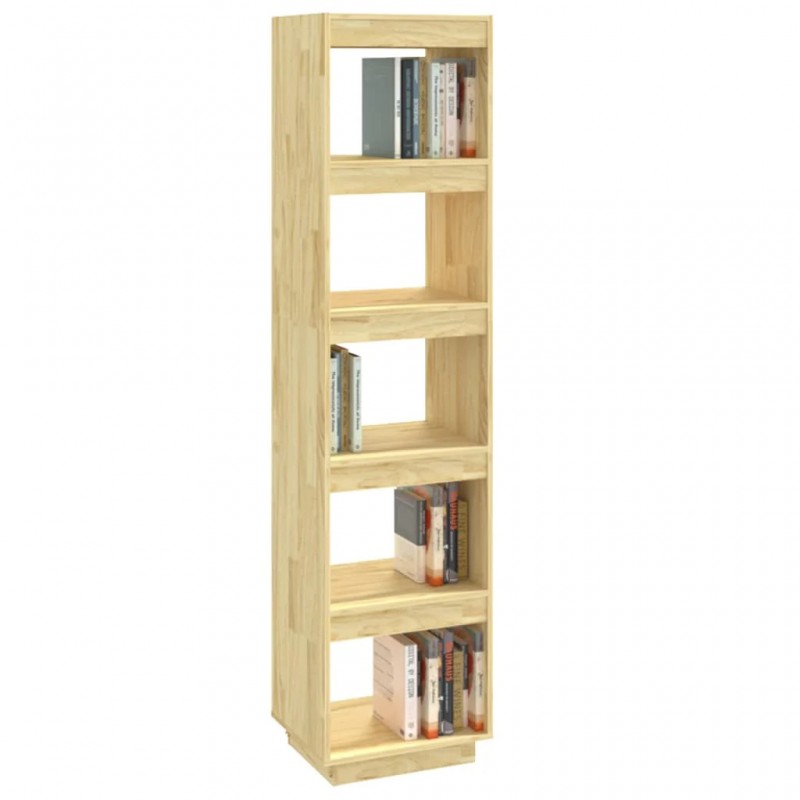 Book Cabinet/Room Divider 40x35x167 cm Solid Pinewood Book Cabinet/Room Divider 40x35x167 cm Solid Pinewood