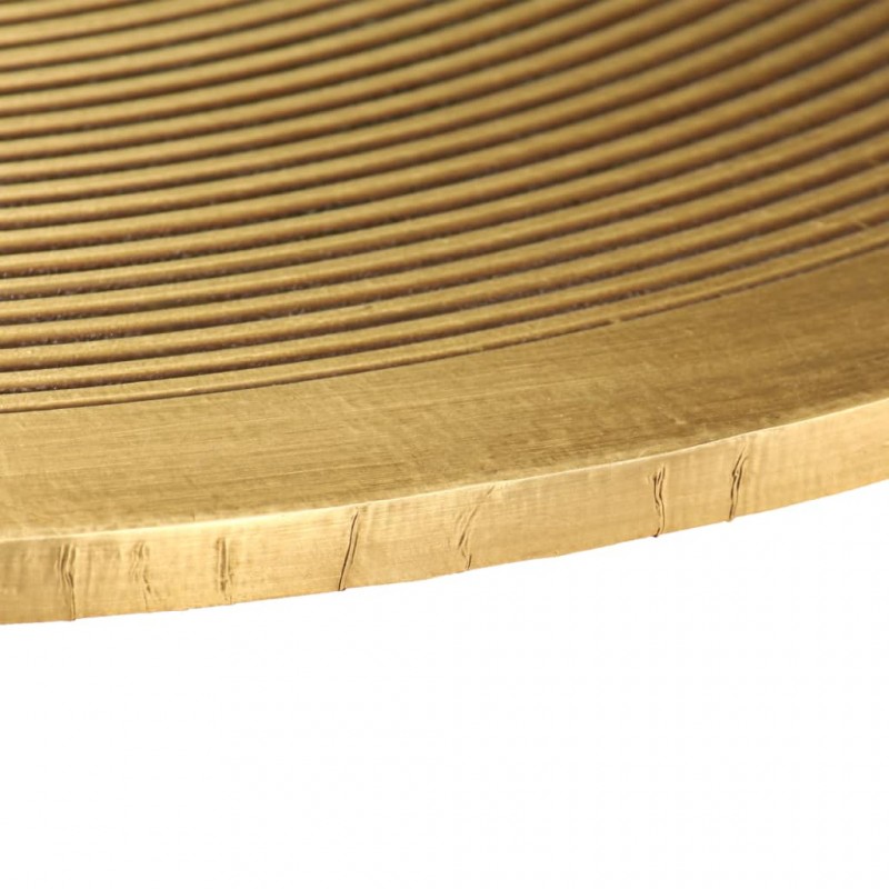 Table Set 2 Pieces Brass-covered MDF Table Set 2 Pieces Brass-covered MDF