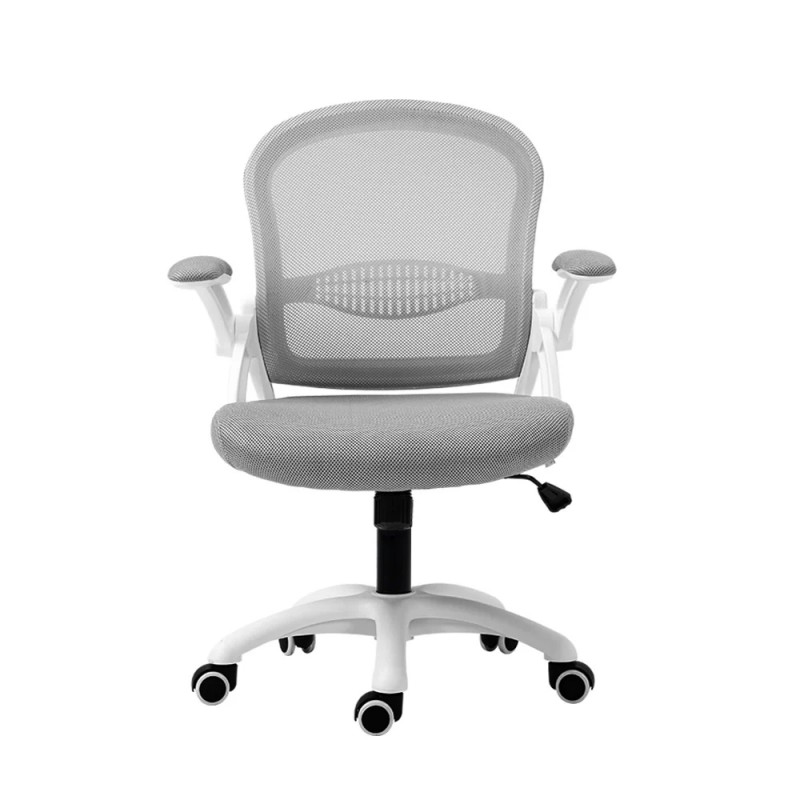 Artiss Mesh Office Chair Mid Back Grey Artiss Mesh Office Chair Mid Back Grey