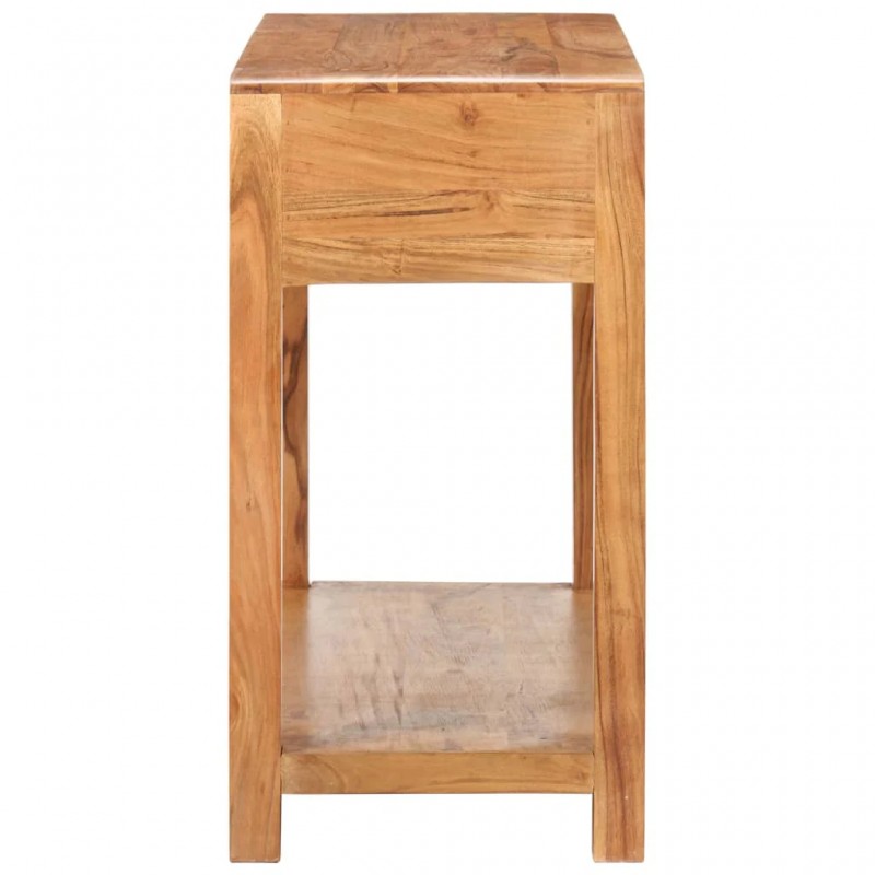 Console Table 110x40x76 cm Solid Acacia Wood Honey Finish Console Table 110x40x76 cm Solid Acacia Wood Honey Finish