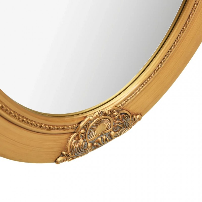 Wall Mirror Baroque Style 50x60 cm Gold Wall Mirror Baroque Style 50x60 cm Gold