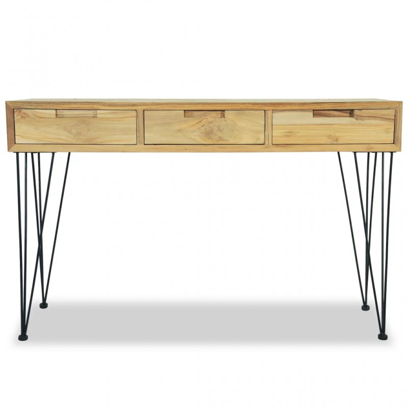 Console Table 120x35x76 cm Solid Teak Console Table 120x35x76 cm Solid Teak