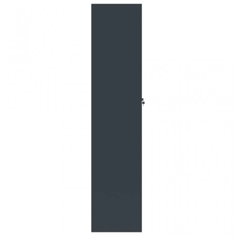 File Cabinet Anthracite 90x40x180 cm Steel File Cabinet Anthracite 90x40x180 cm Steel