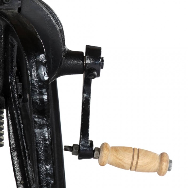 Side Table 60x(46-63) cm Solid Mango Wood and Cast Iron Side Table 60x(46-63) cm Solid Mango Wood and Cast Iron