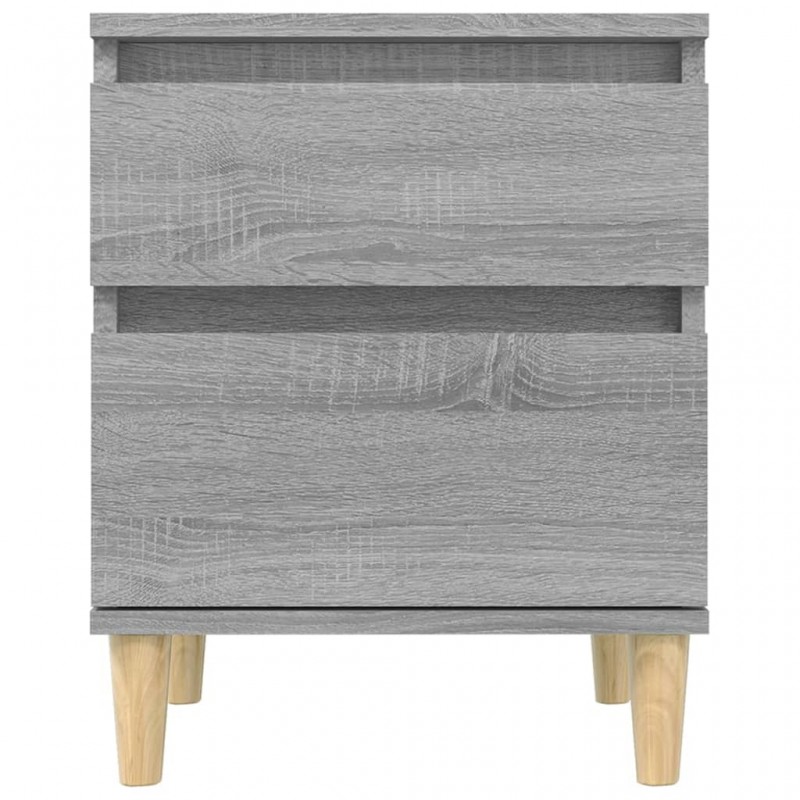 Bedside Cabinet Grey Sonoma 40x35x50 cm Bedside Cabinet Grey Sonoma 40x35x50 cm