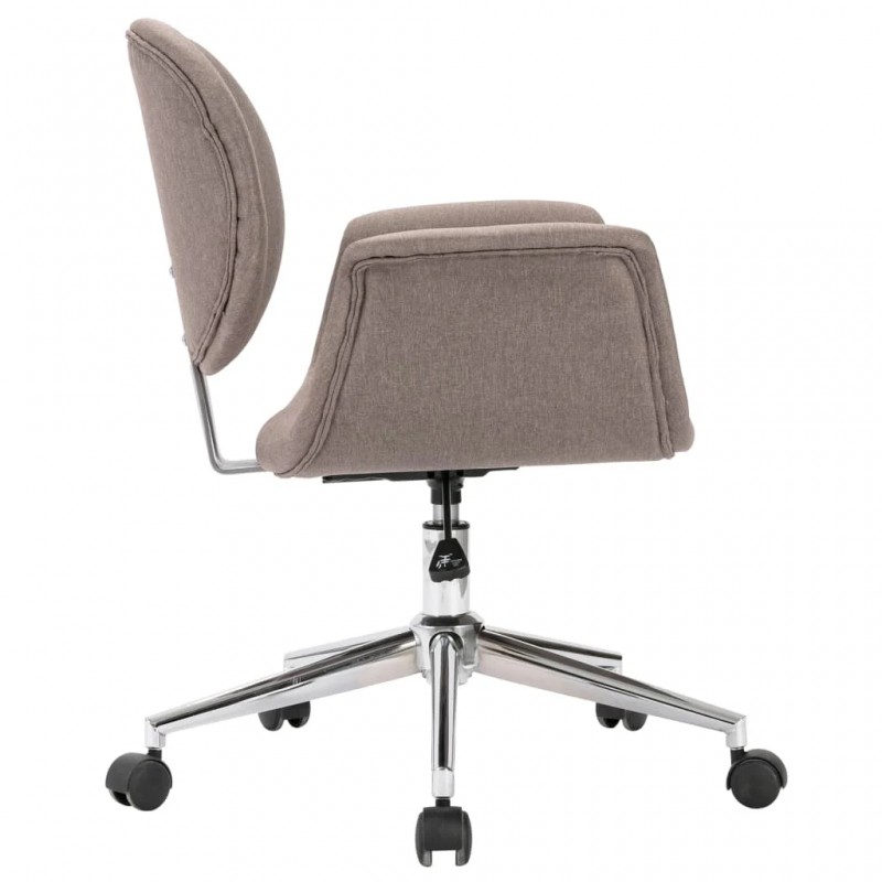 Swivel Office Chair Taupe Fabric Swivel Office Chair Taupe Fabric
