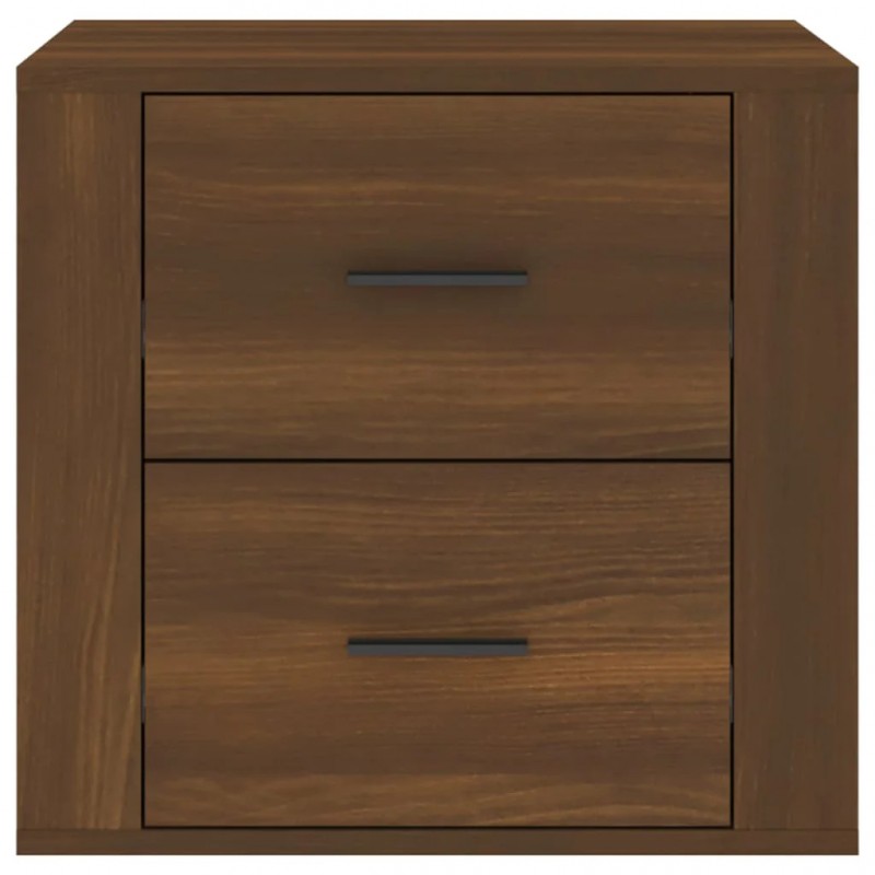 Bedside Cabinet Brown Oak 50x39x47 cm Bedside Cabinet Brown Oak 50x39x47 cm