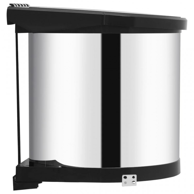 Kitchen Built-in Dust Bin Stainless Steel 8 L Kitchen Built-in Dust Bin Stainless Steel 8 L