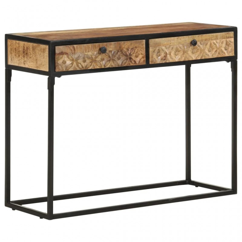 Console Table 100x35x75 cm Solid Mango Wood Console Table 100x35x75 cm Solid Mango Wood