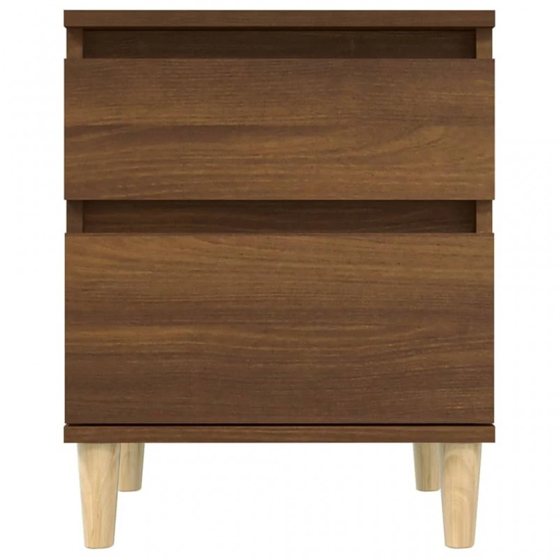 Bedside Cabinets 2 pcs Brown Oak 40x35x50 cm Bedside Cabinets 2 pcs Brown Oak 40x35x50 cm
