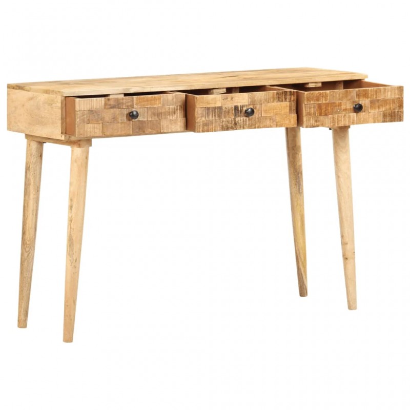 Console Table 115x35x76 cm Solid Mango Wood Console Table 115x35x76 cm Solid Mango Wood
